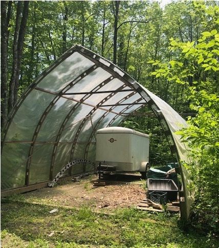 One of four outbuildings